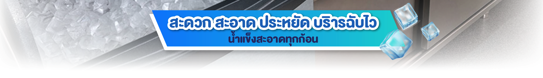 เครื่องผลิตน้ำแข็ง รุ่น 100 กิโลกรัม ODT-100